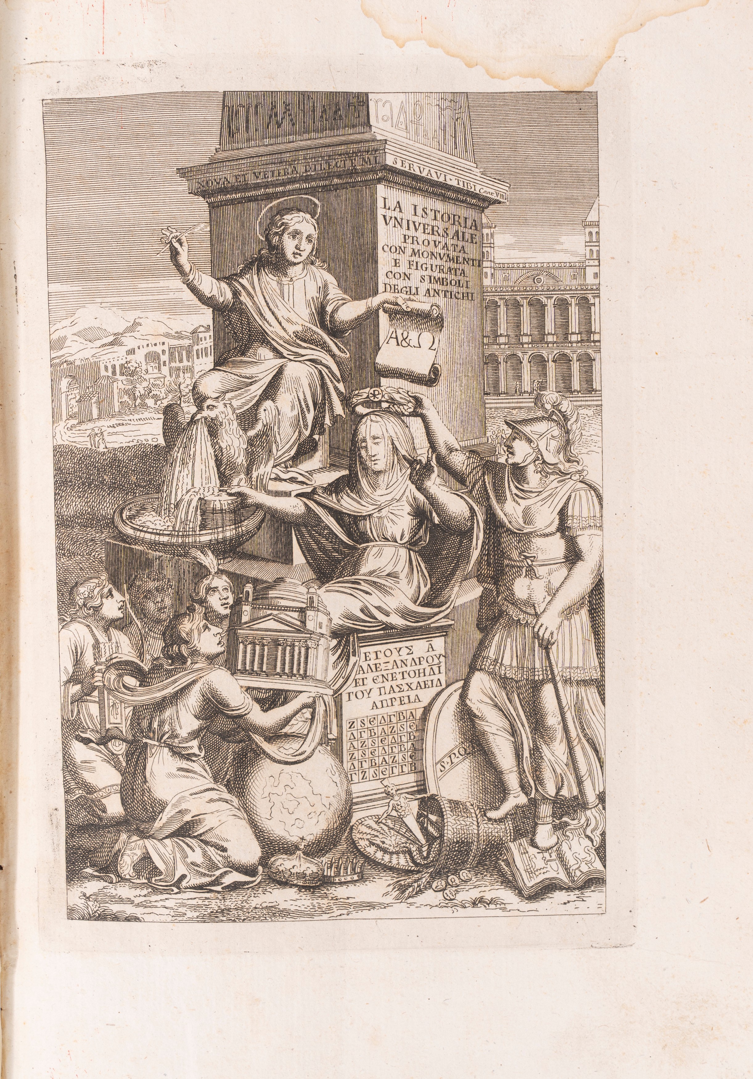 Francesco Bianchini - Istoria Universale