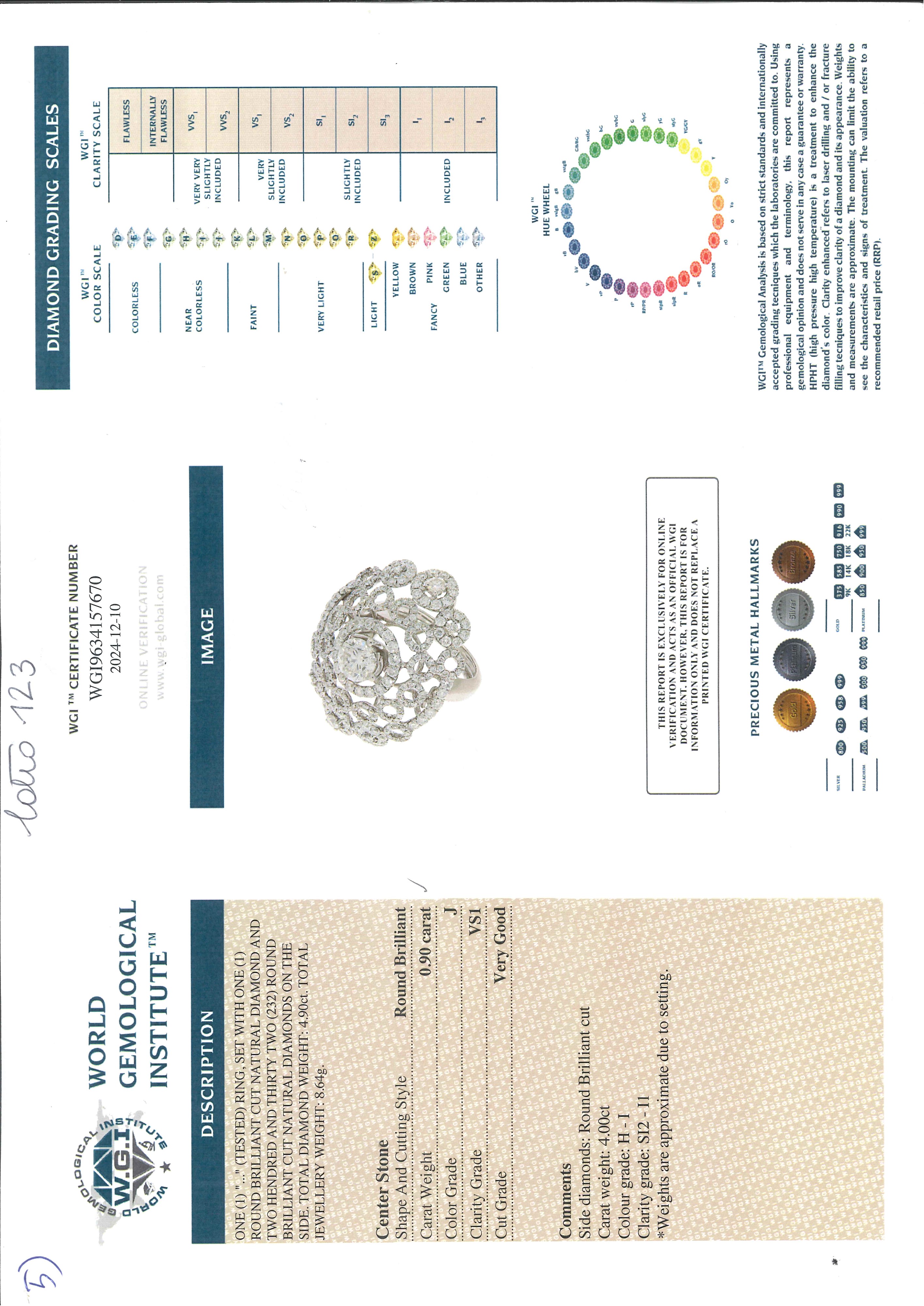 Anello con Diamanti