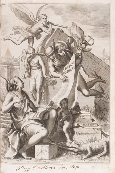 Athanasii Kircheri e Soc. Iesu Obeliscus Pamphilius, Hoc Est, Interpretatio Nova & Hucusque Inten...