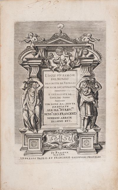 L'isole Più Famose del Mondo da Thomaso Porcacchi da Castiglione Arretino e Intagliate da Girolam...