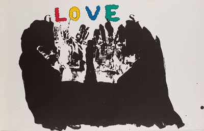 Love, litografia a colori, es. 50/75
