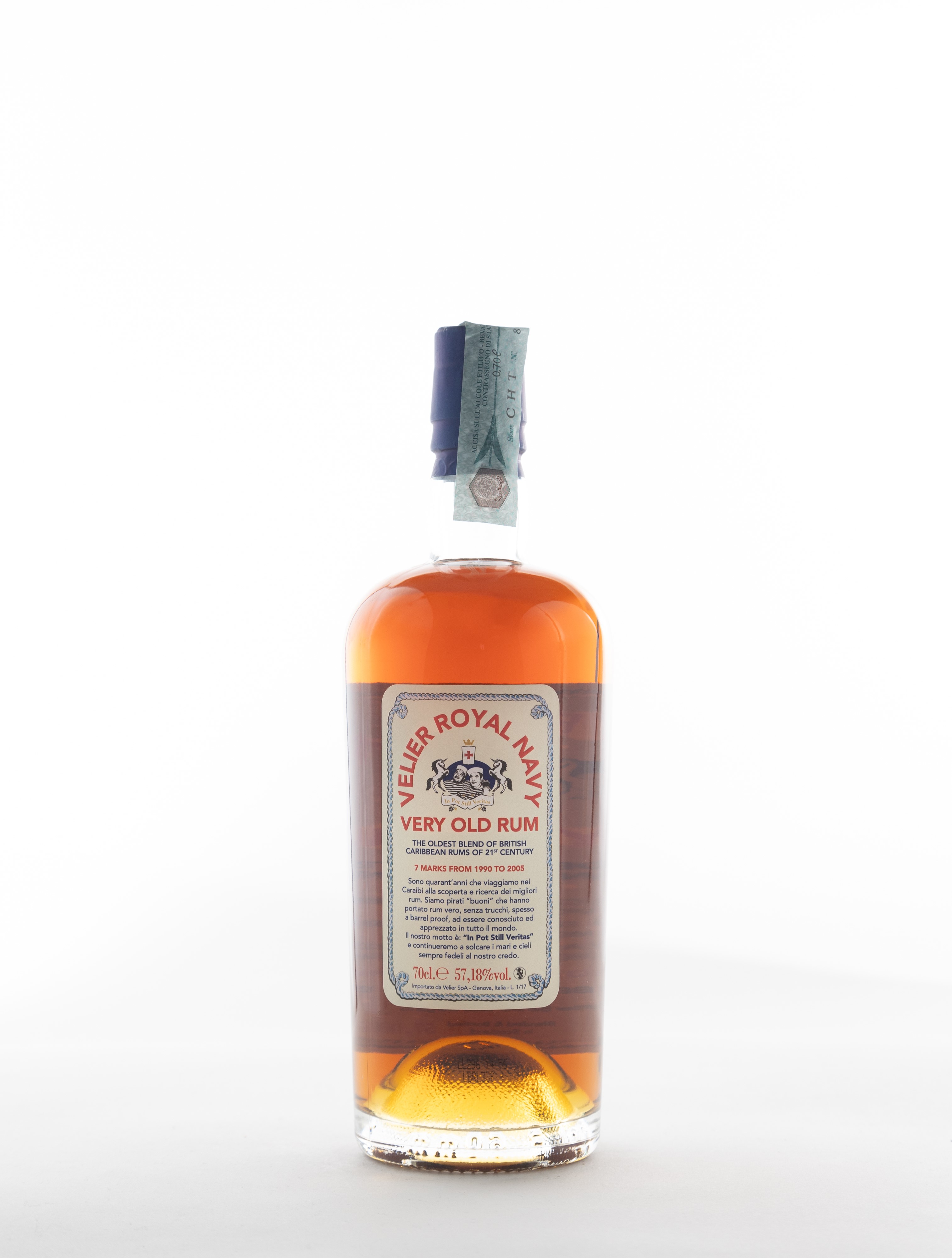 Martinica, Caraibi - Velier Royal Navy Very Old Rum