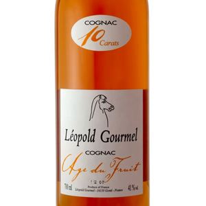 Leopold Gourmel Age du Fruit 10 Carats X.O. Cognac