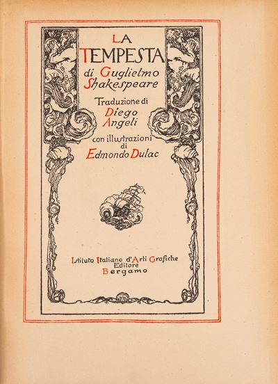 Arnaldo Ginna, La tempesta (illustrazione per Edgar Allan Poe)