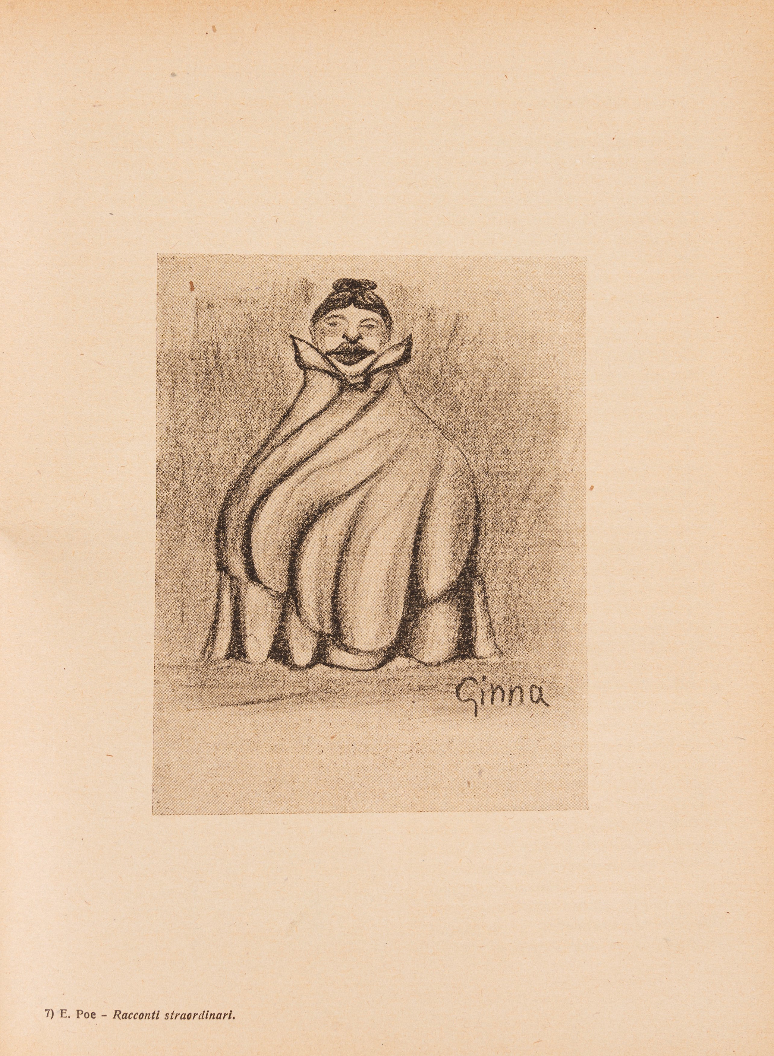 William Shakespeare - Arnaldo Ginna, La tempesta (illustrazione per Edgar Allan Poe)