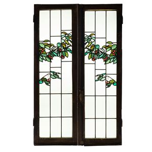 Stained glass window "Le ciliegie"