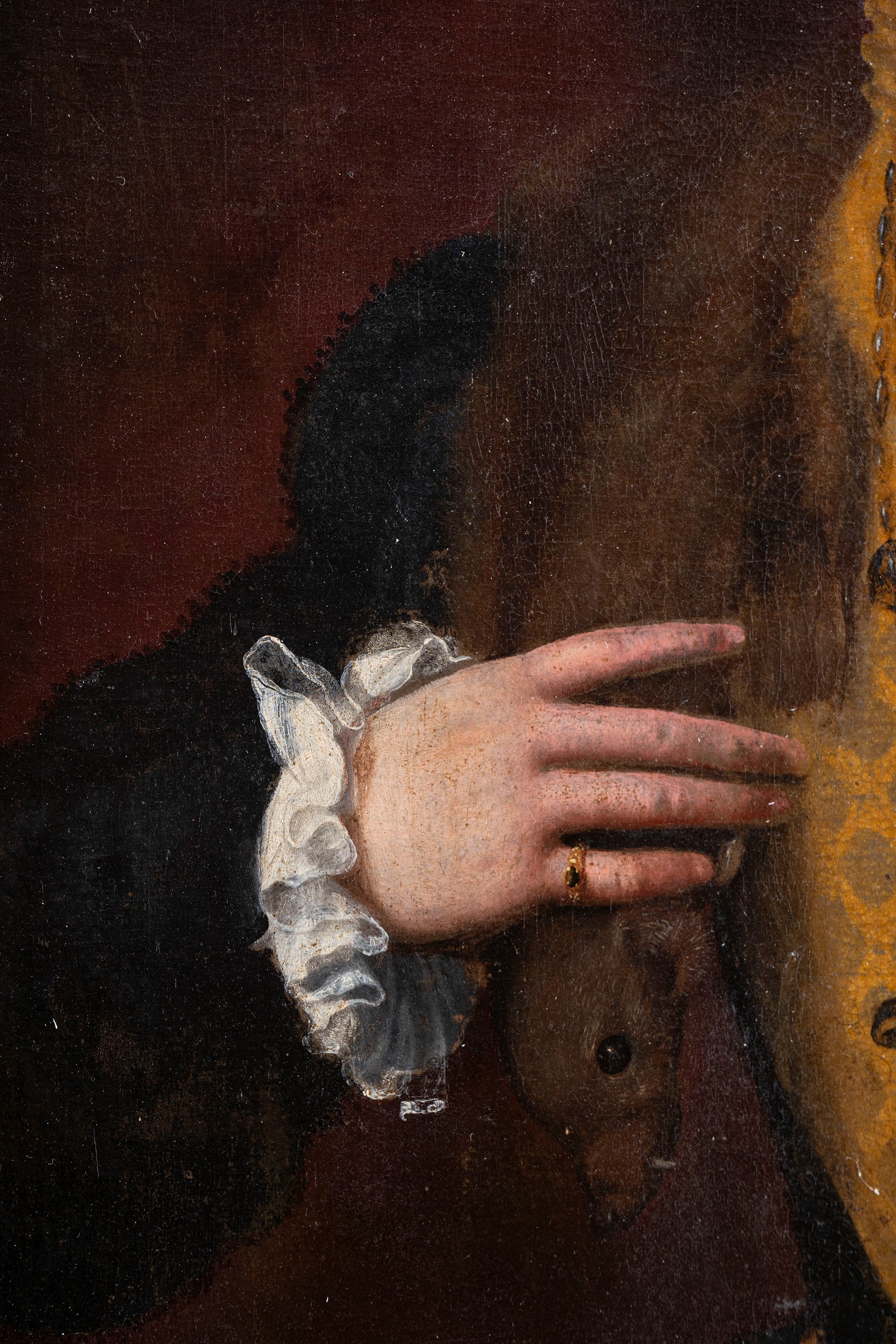 Ritratto di gentildonna con stola di furetto