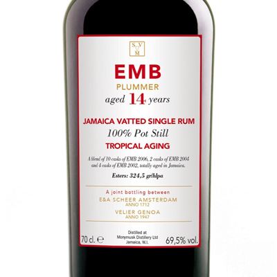 Svm - Scheer Velier Main 'emb Plummer Tropical' Monymusk 14 Year Old Jamaica Vatted Single Rum