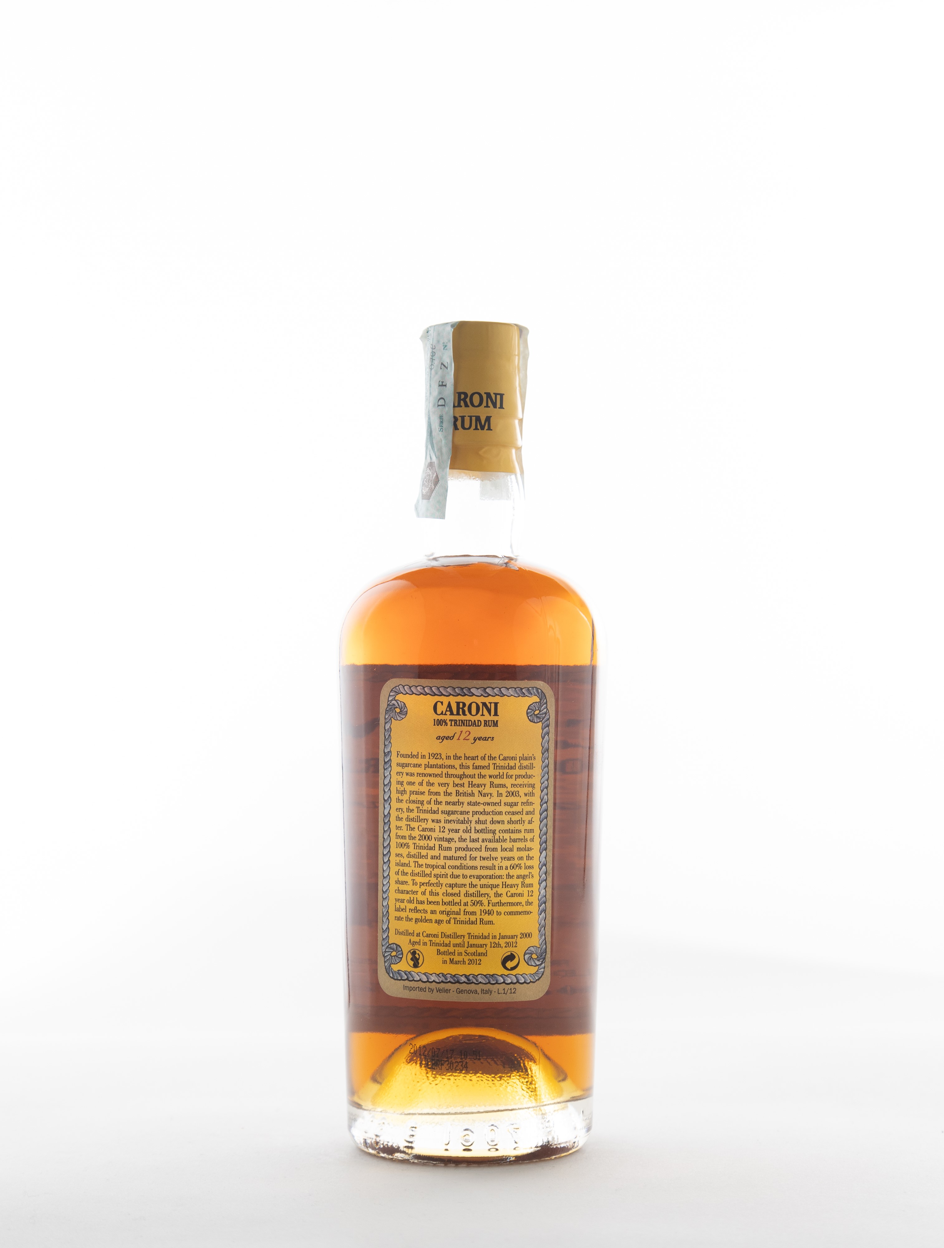 Trinidad - Caroni 12 Year Old Extra Strong Rum