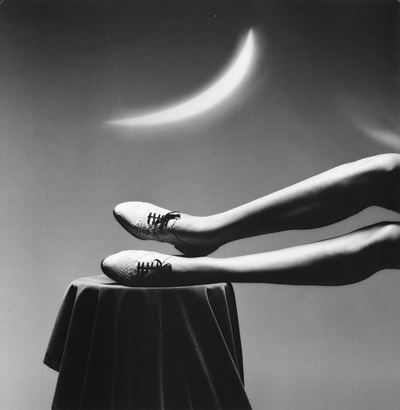 Chaussures Carel, stampa vintage alla gelatina ai sali d'argento, 1986
