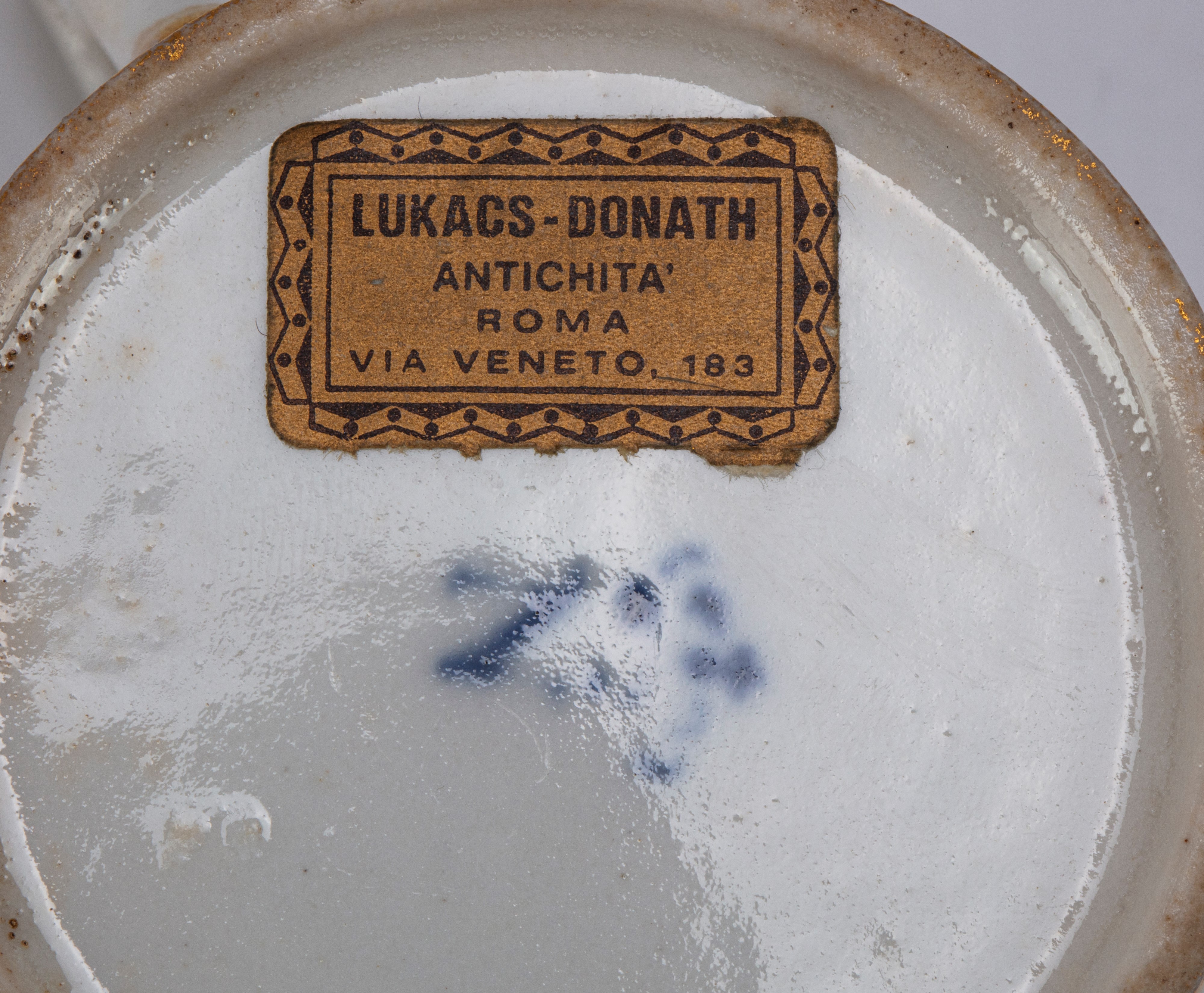 Tazza con Piattino in Porcellana, Manifattura di Napoli, Circa 1790