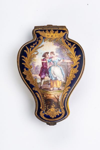 Scatolina in Porcellana. Manifattura di Sèvres, 1764 Circa