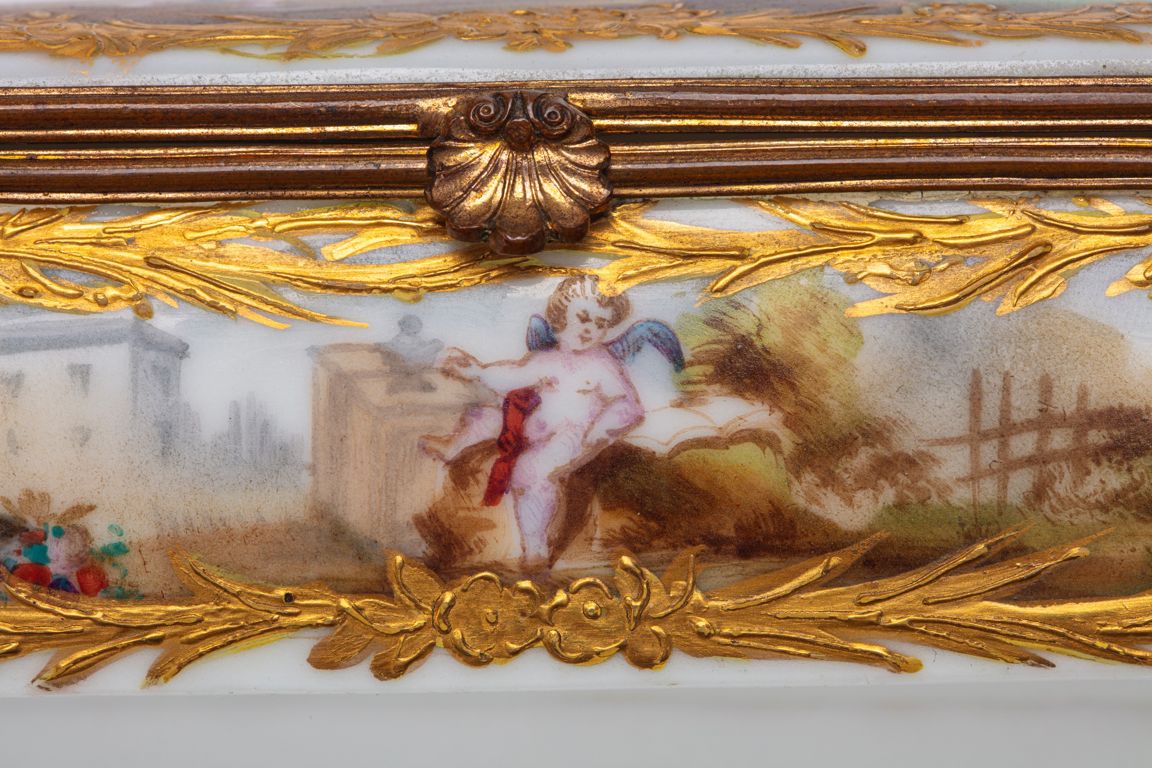 Scatolina in Porcellana, Meissen, Prima Metà XIX Secolo