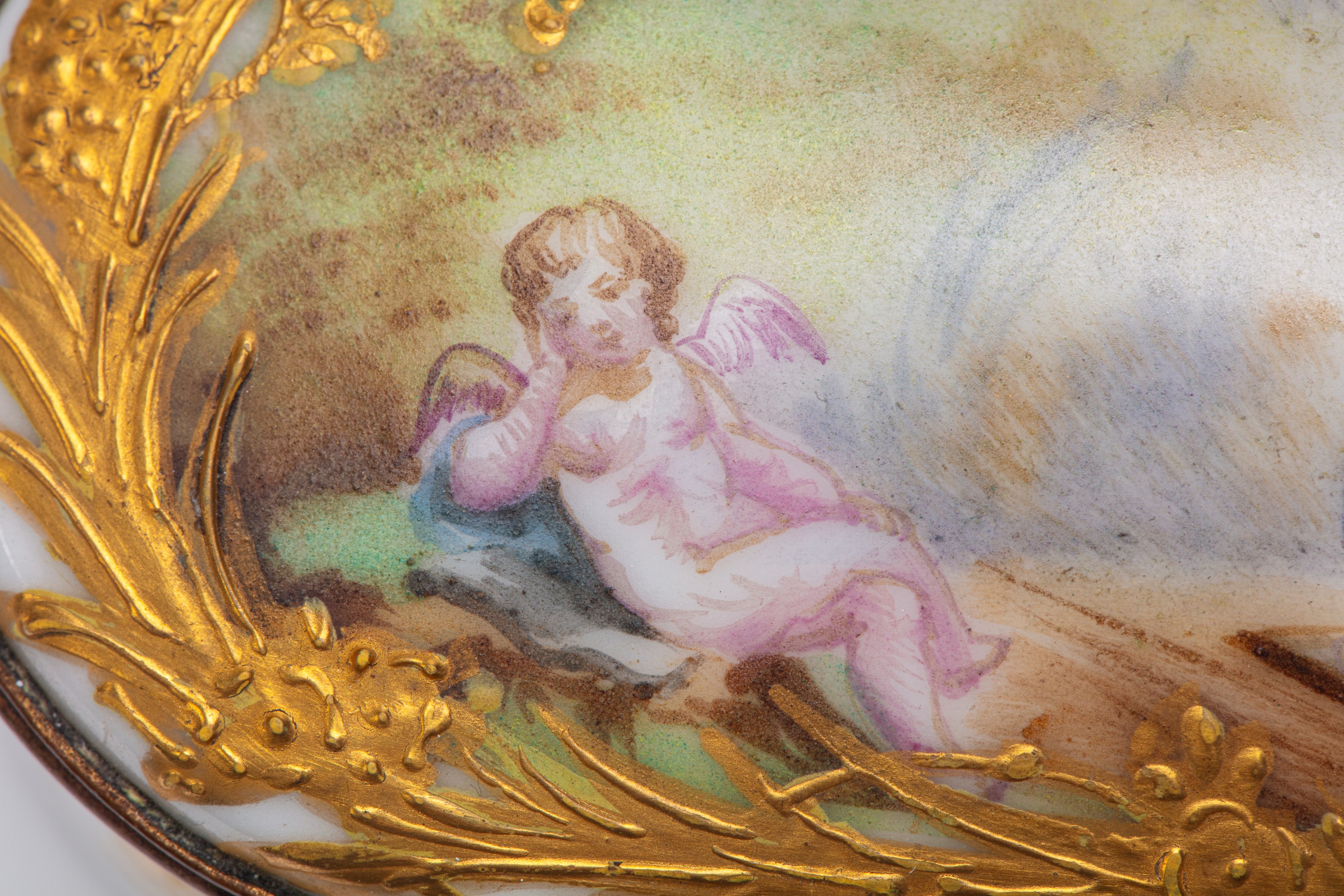 Scatolina in Porcellana, Meissen, Prima Metà XIX Secolo