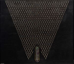 Weisseblonde Negerin