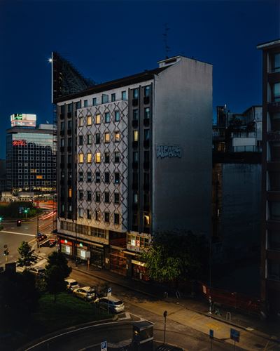 Edificio RAS, stampa a getto d'inchiostro