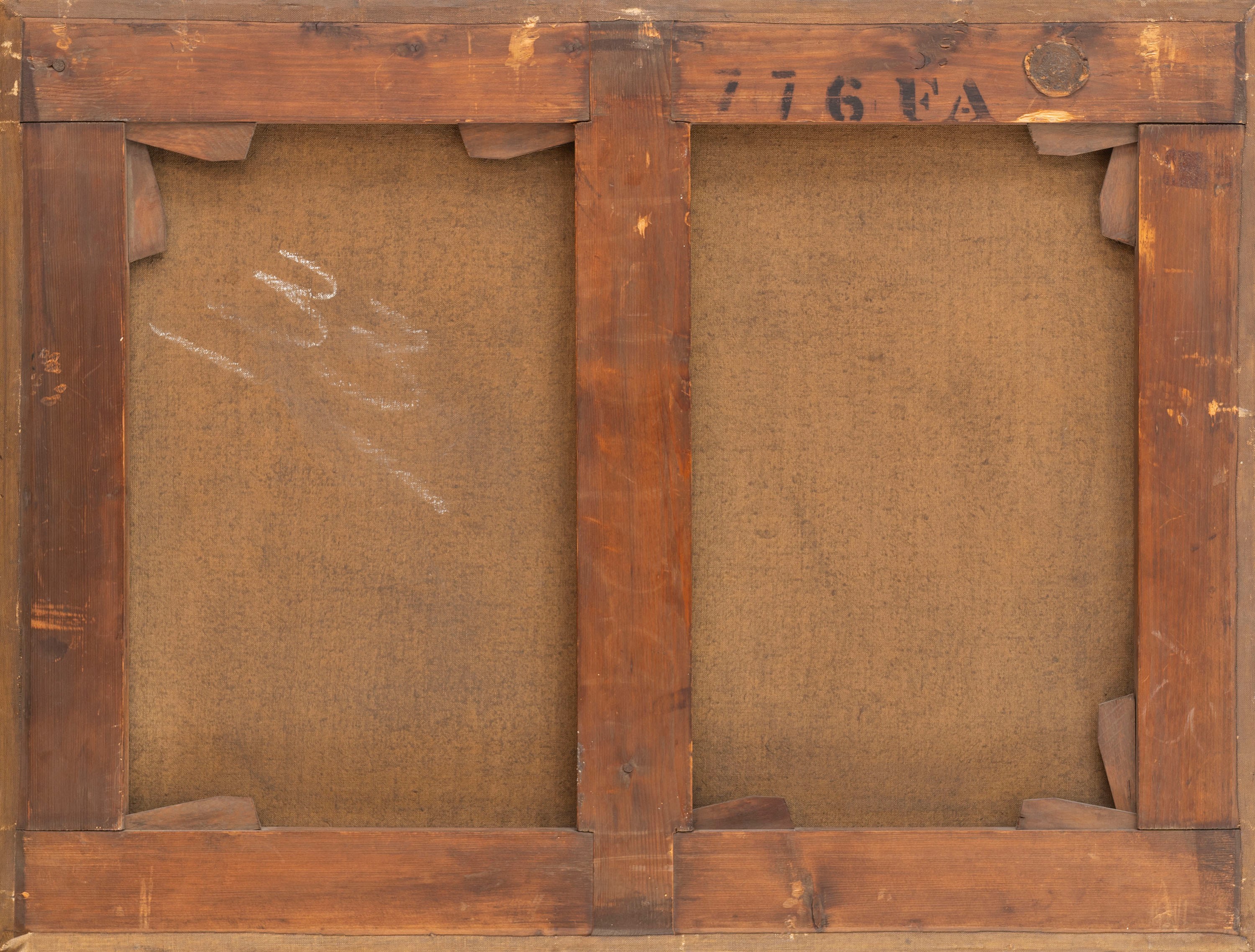 Paesaggio roccioso con astanti