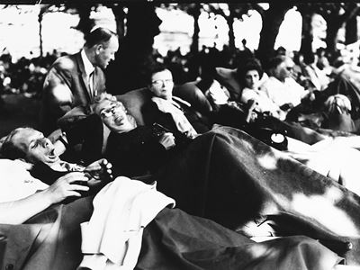 Lourdes, Stampa vintage alla gelatina ai sali d'argento