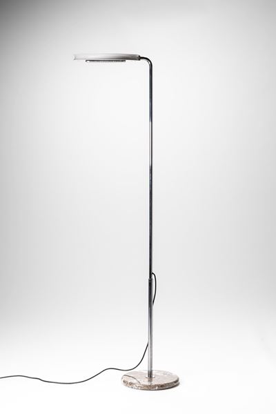 Lampada da Terra Estensibile Modello Mezzaluna