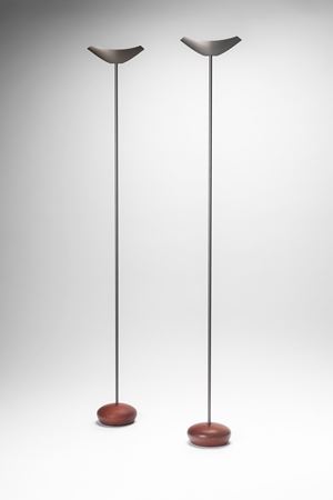 Pair of floor lamps model Servul 