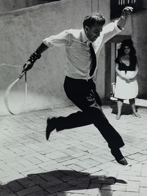 Federico Fellini in "8½"