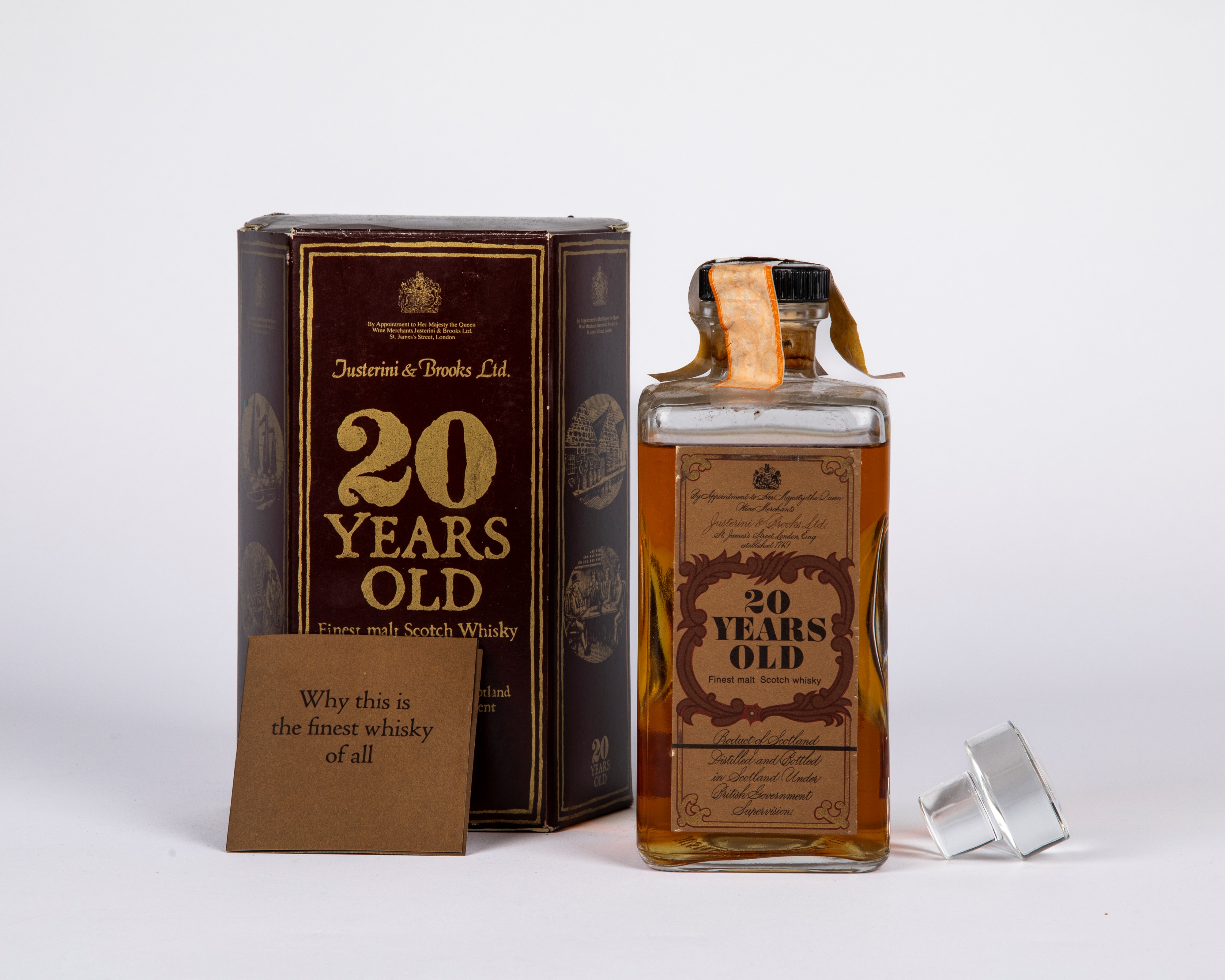Scozia - J&B Justerini & Brooks 20 Year Old Blended Scotch