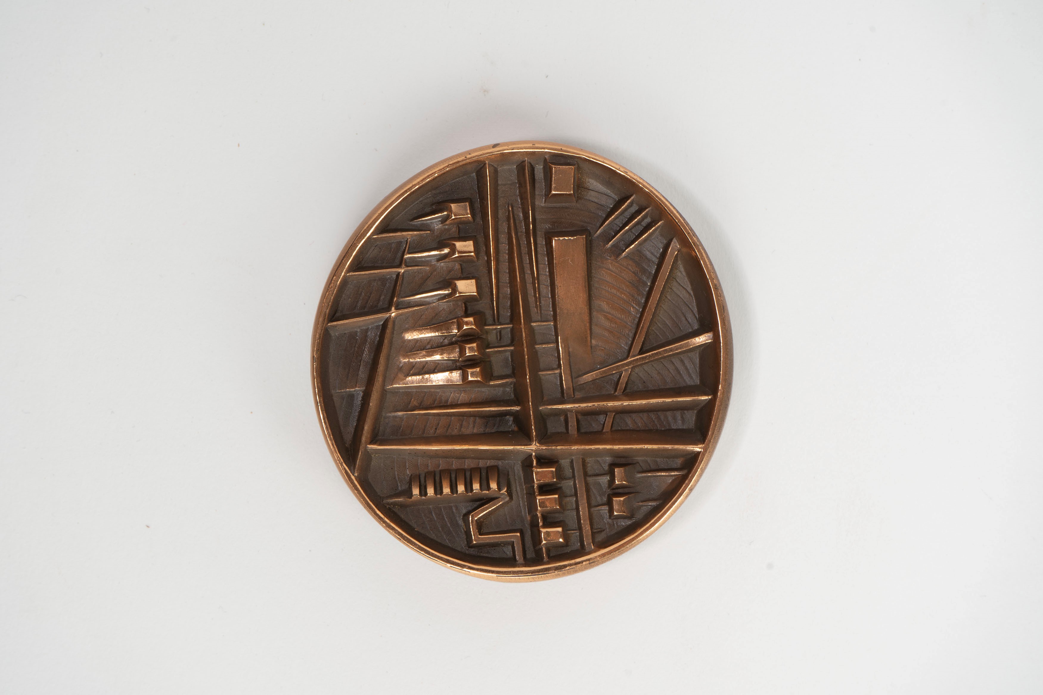 Arnaldo Pomodoro - Medaglia per il Comune di Milano (bronzo, 1978)