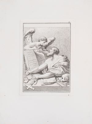 Lotto di 13 incisioni di Francesco Rosaspina da disegni del portoghese F. Vieira