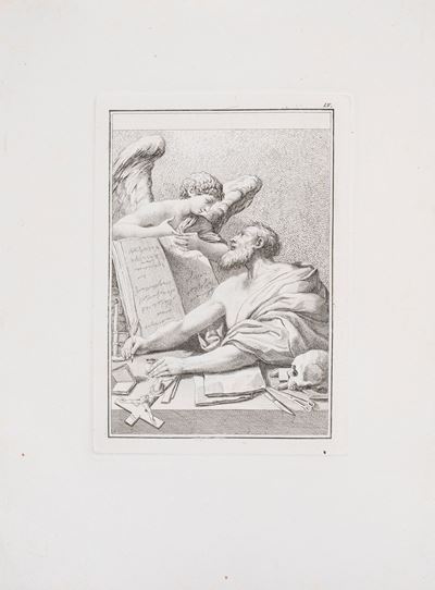 Lotto di 13 Incisioni di Francesco Rosaspina da Disegni del Portoghese F. Vieira