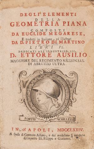 Degli elementi della geometria piana composti da Euclide Megarese