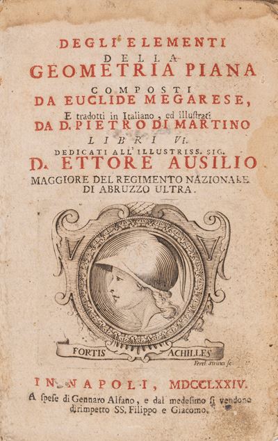 Degli Elementi della Geometria Piana Composti da Euclide Megarese