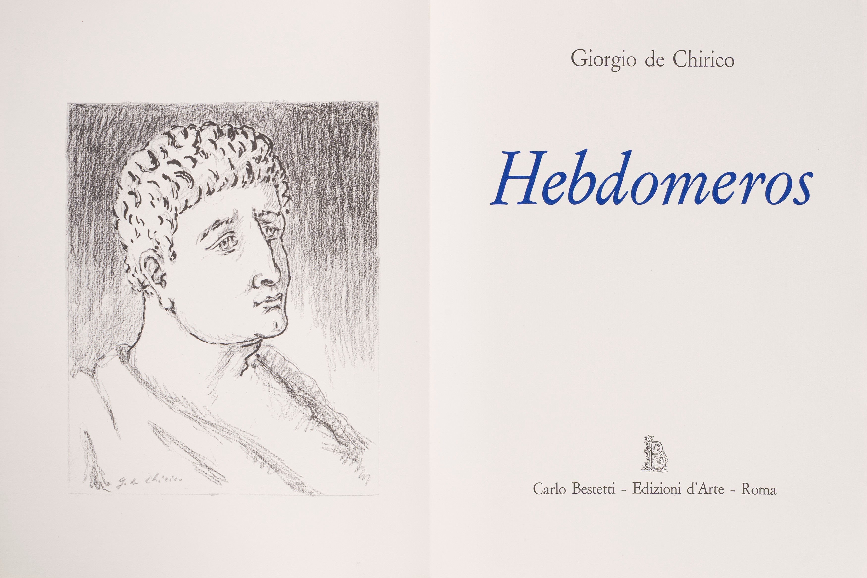 Giorgio De Chirico - Hebdomeros