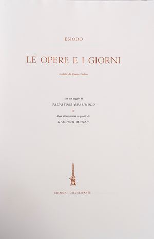 Esiodo - Le opere e i giorni