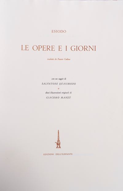Esiodo - le Opere e i Giorni