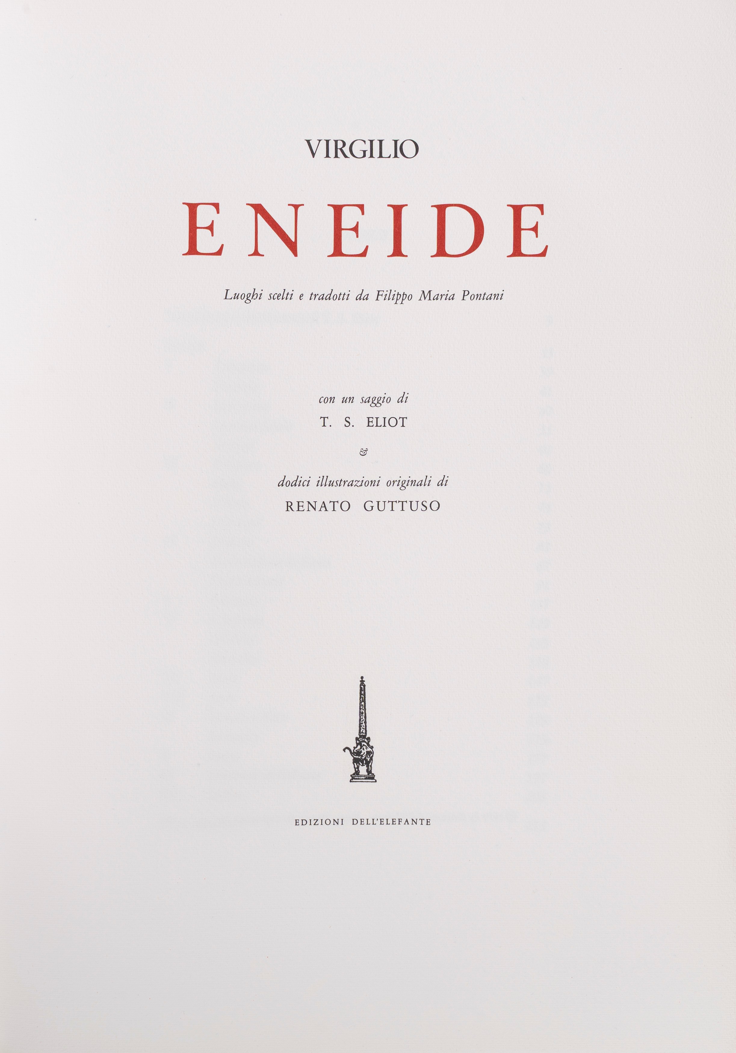 Renato Guttuso - Eneide