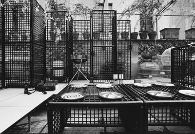 Studio d'architettura per Domus, stampa vintage alla gelatina ai sali d'argento