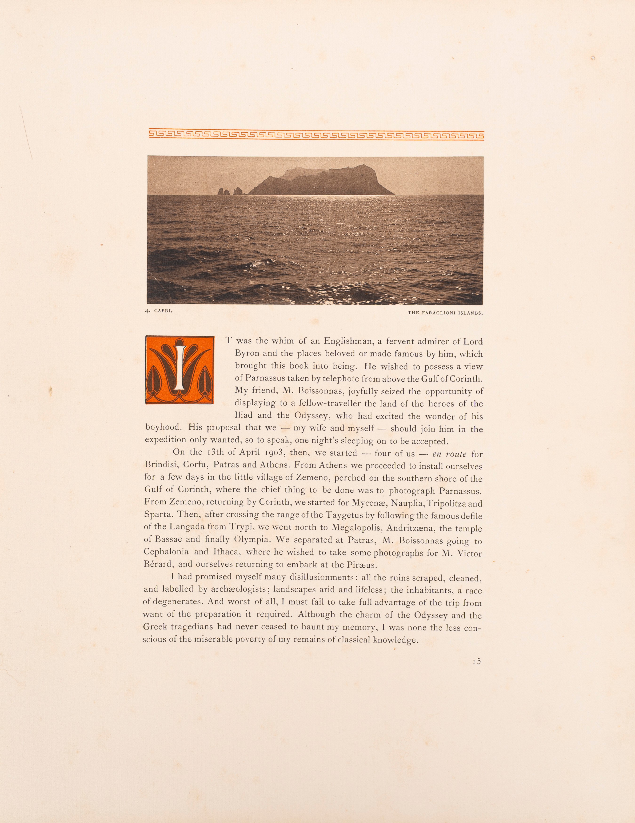 Daniel Baud Bovy, Fred Boissonnas - In Greece Journeys By Mountain And Valley