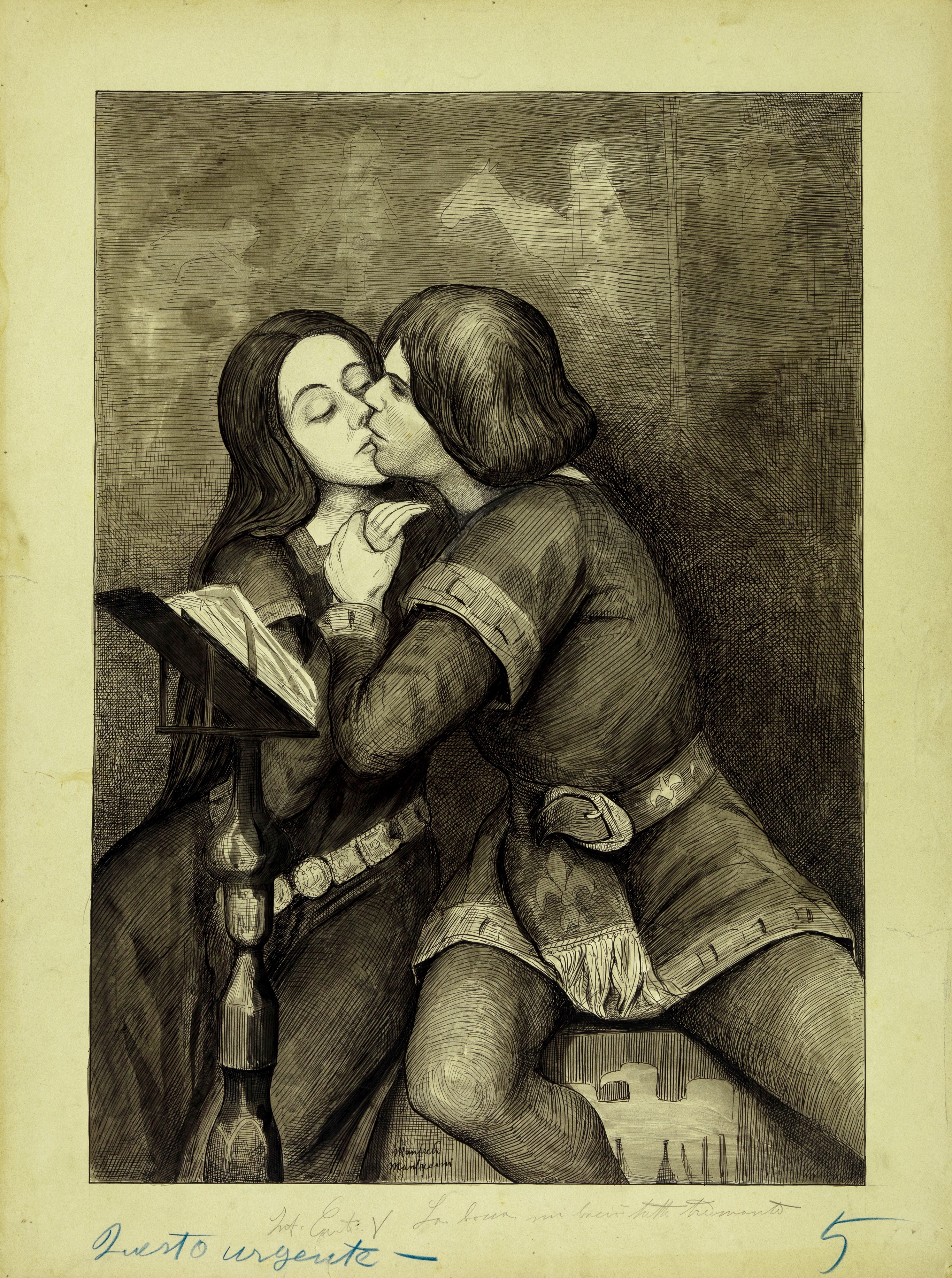 Manfredo Manfredini - Lotto Composto da 30 Illustrazioni Originali De "la Divina Commedia"