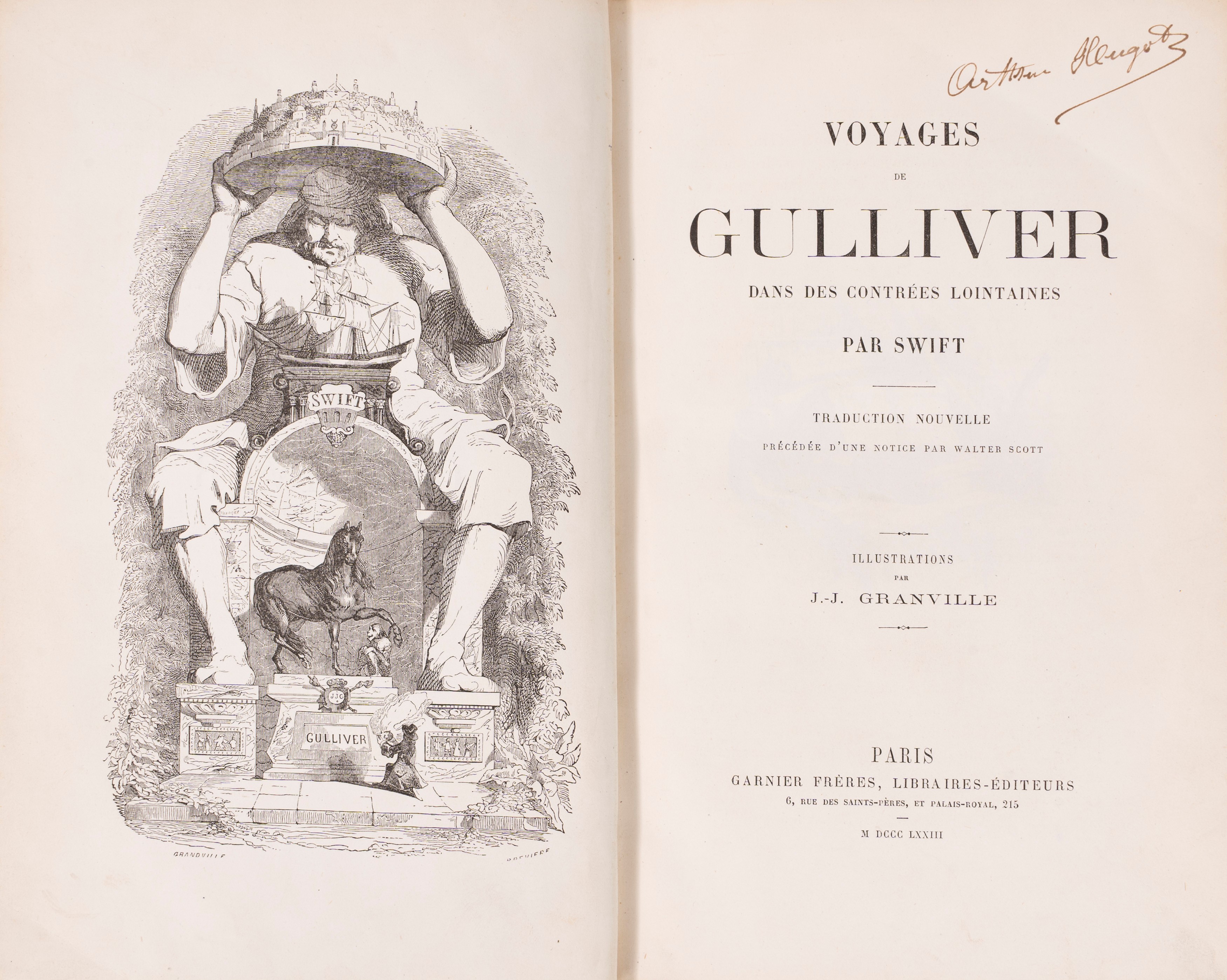 Jonathan Swift - Voyages De Gulliver Dans Des Contrées Lointaines