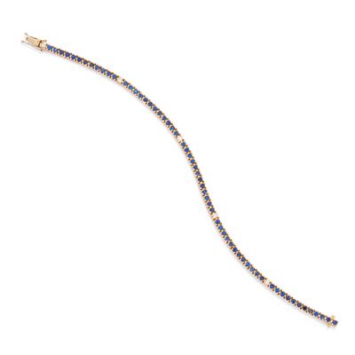 Bracciale Tennis con Zaffiri