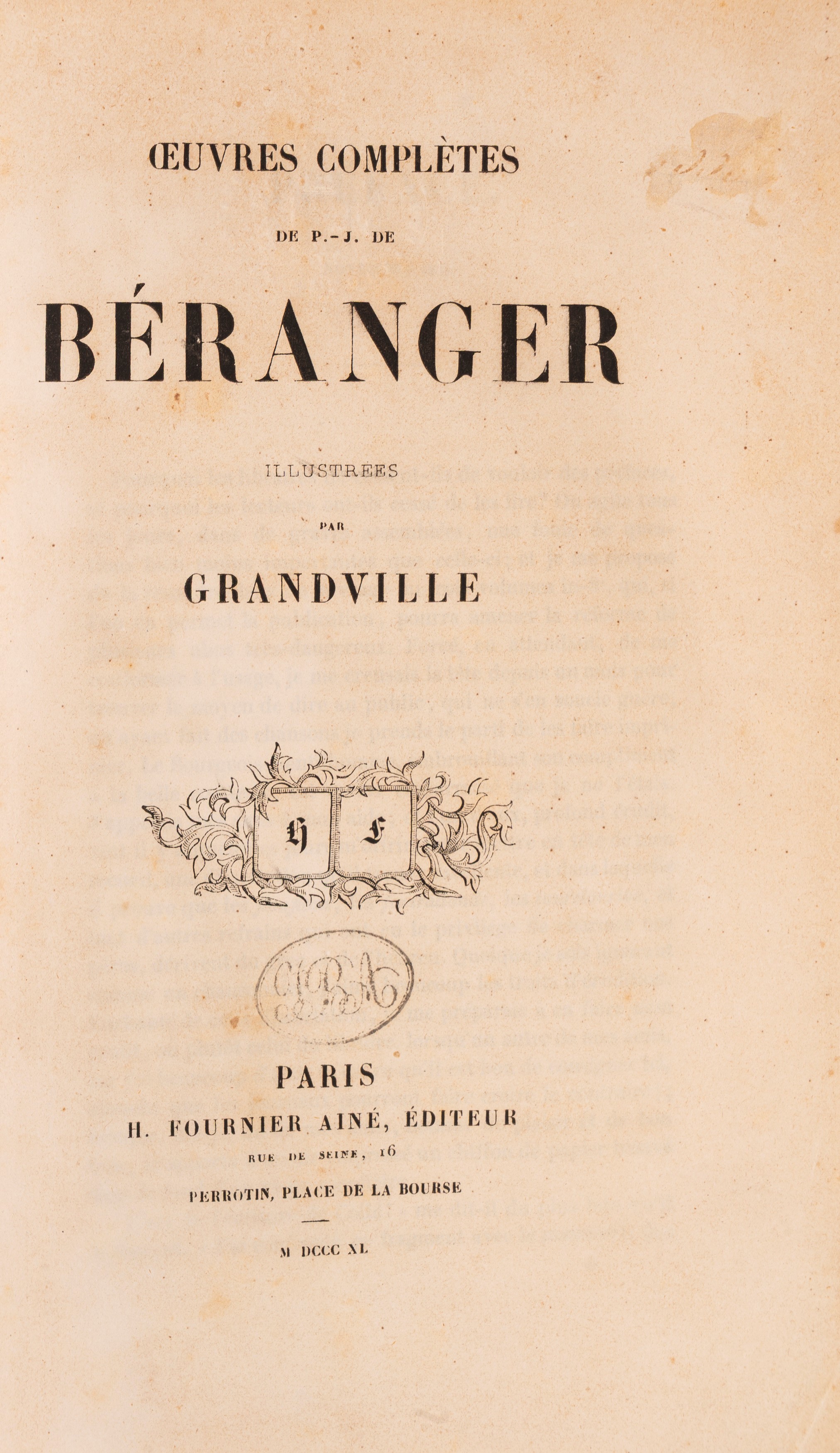 Œuvres complètes de Béranger