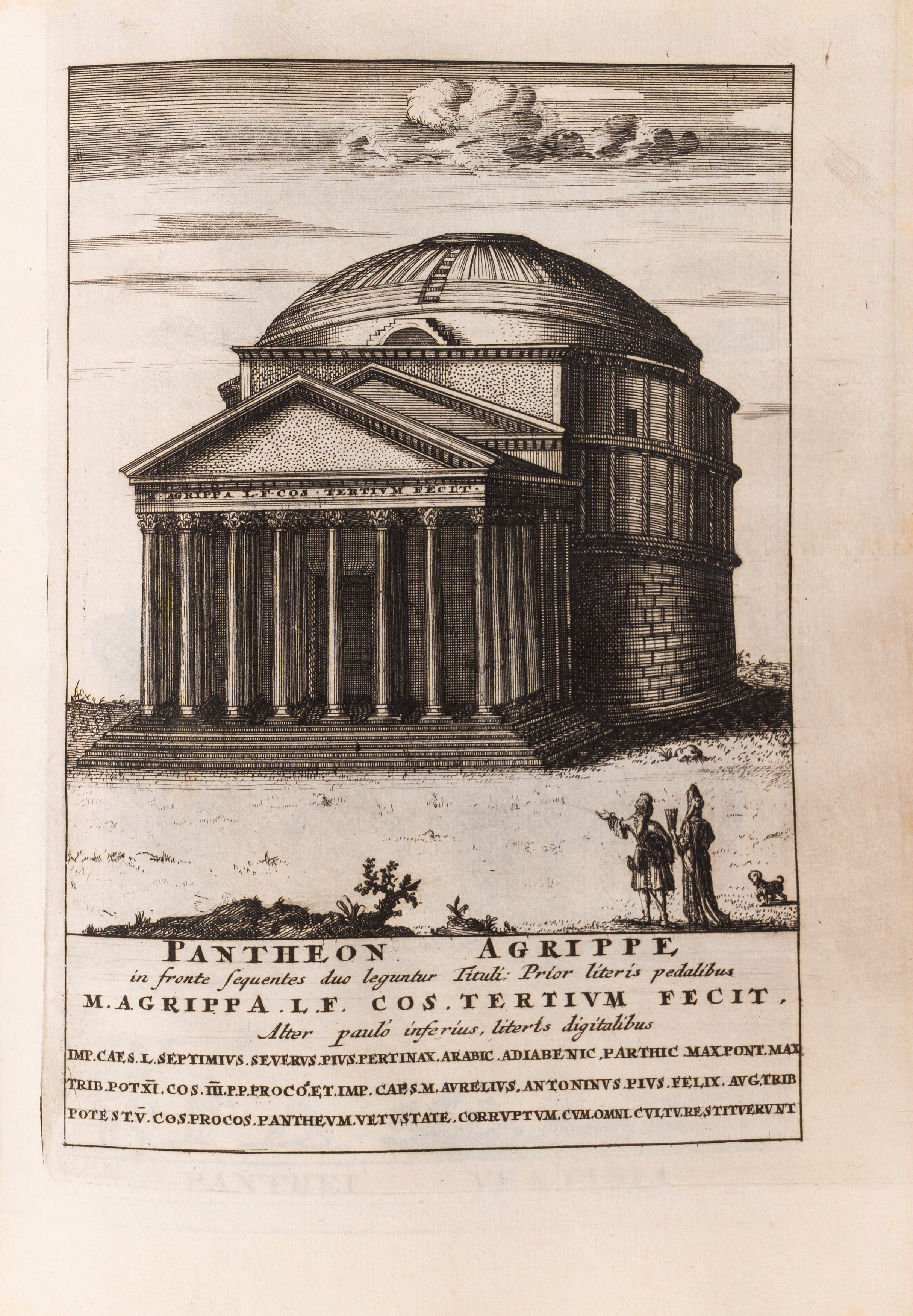 Alessandro Donati - Roma vetus ac recens utriusque aedificiis illustrata, 1694