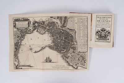 Description Des Beautés De Genes Et De Ses Environs, Ornée De Differentes Vuës, De Tailles Douce,...