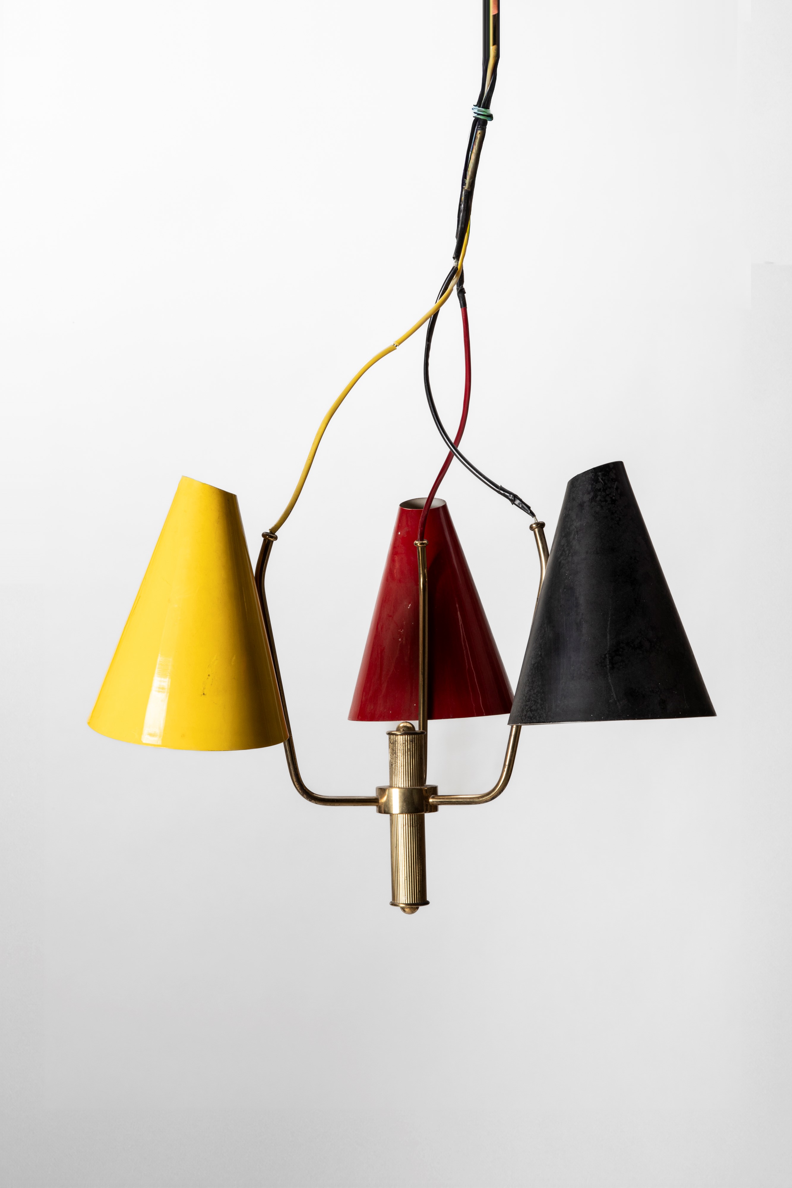 Lampada da soffitto a tre luci