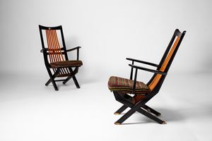 Pair of Danish armchairs