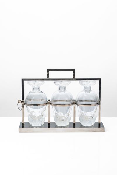 Set di Tre Decanter Modello Tantalus