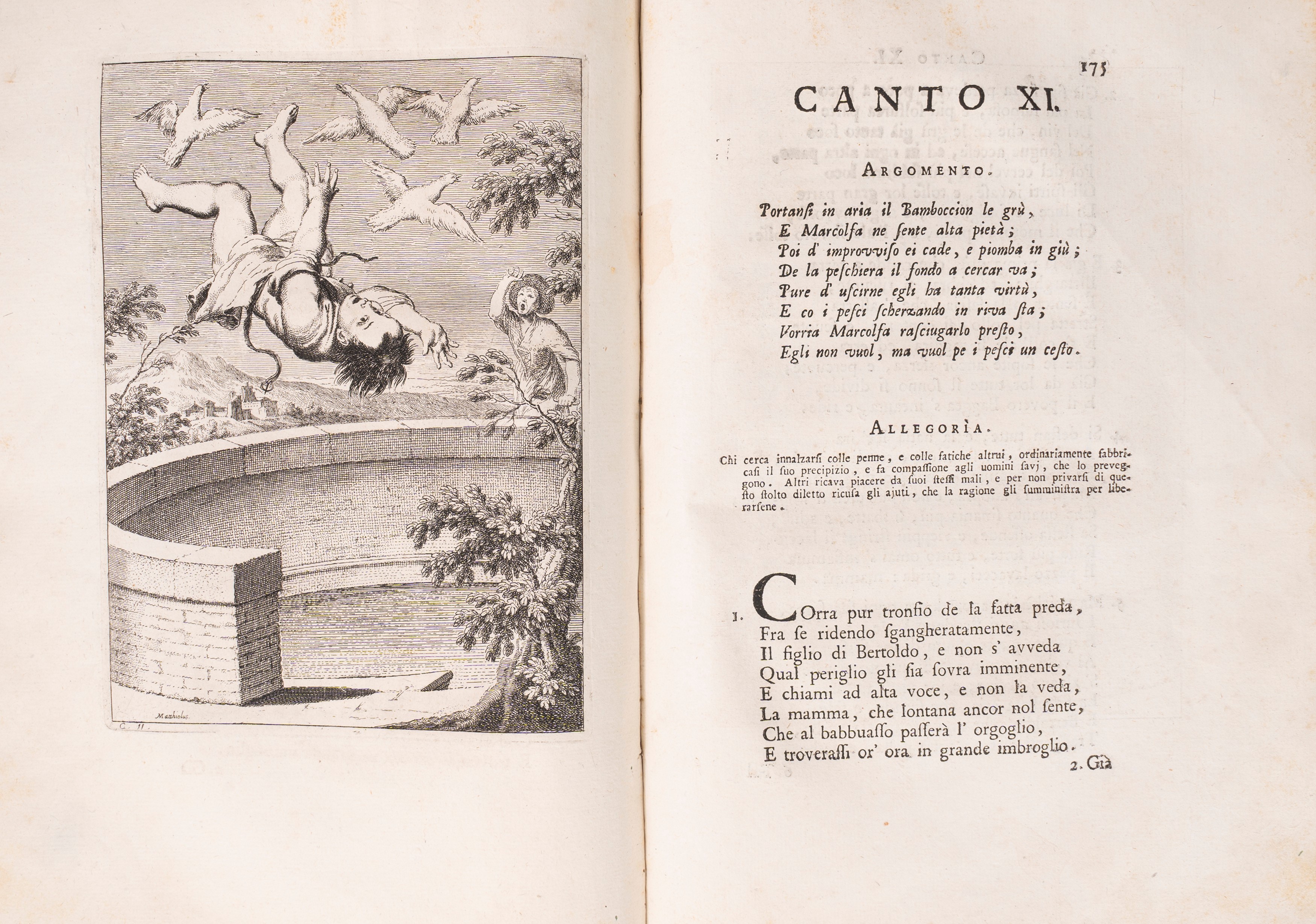 Croce, Giulio Cesare - Bertoldo con Bertoldino e Cacasenno in Ottava Rima