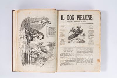 Il Don Pirlone. Giornale di Caricature Politiche