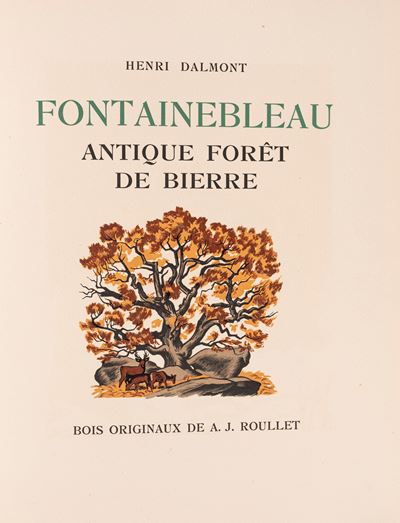 Fontainebleau Antique. Forêt de Bierre