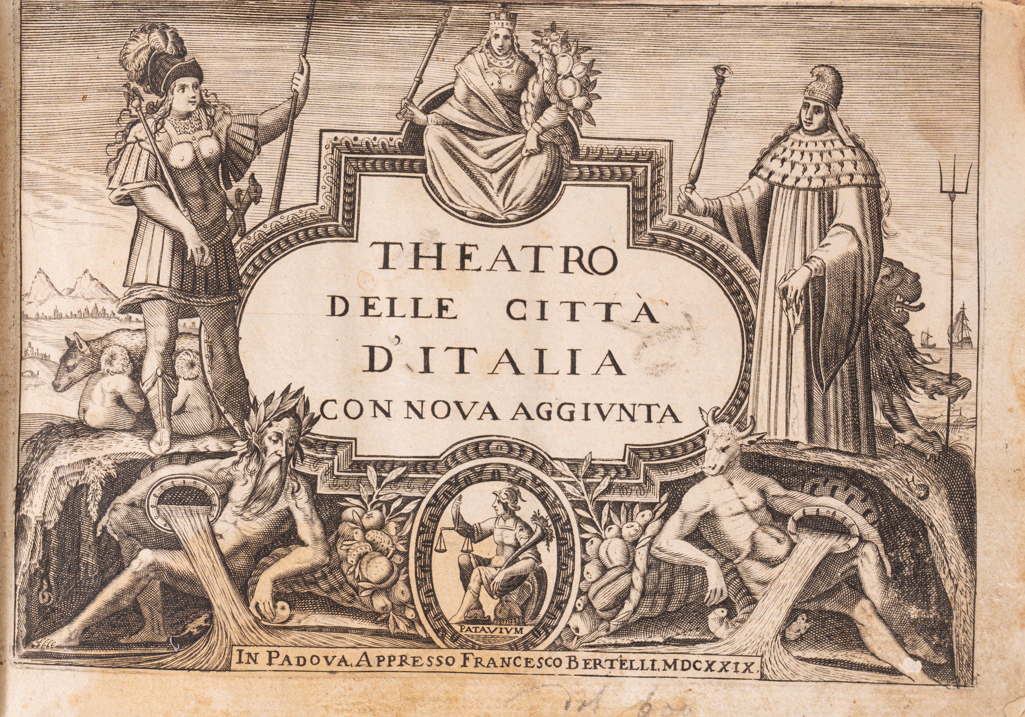 Pietro Bertelli - Theatro delle Città D'italia - Aggiunta al Theatro